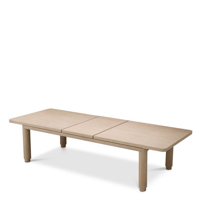 Extendable Dining Table Atelier S washed oak veneer