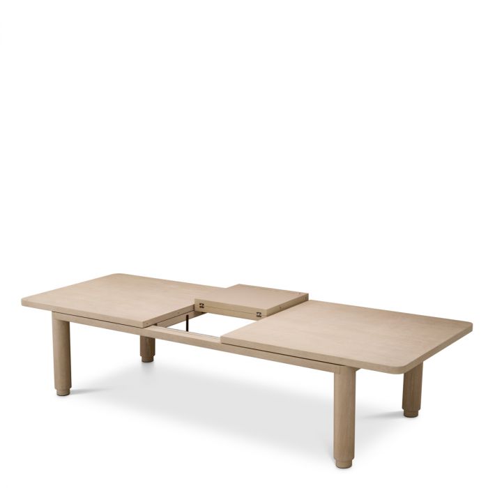 Extendable Dining Table Atelier S washed oak veneer
