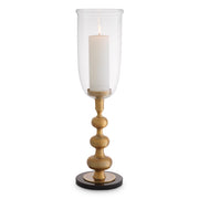 Clear Glass Pedestal Hurricane Ashbourne | Eichholtzmh.com