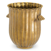 Fluted Aluminum Wine Cooler Sutera | Eichholtzmh.com