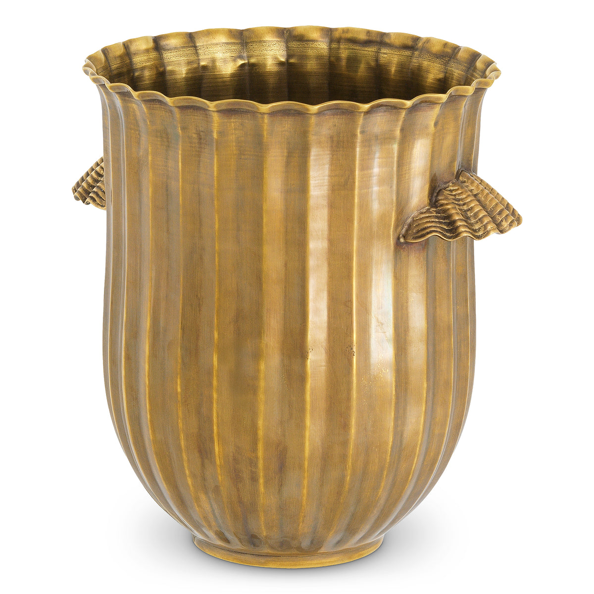Fluted Aluminum Wine Cooler Sutera | Eichholtzmh.com