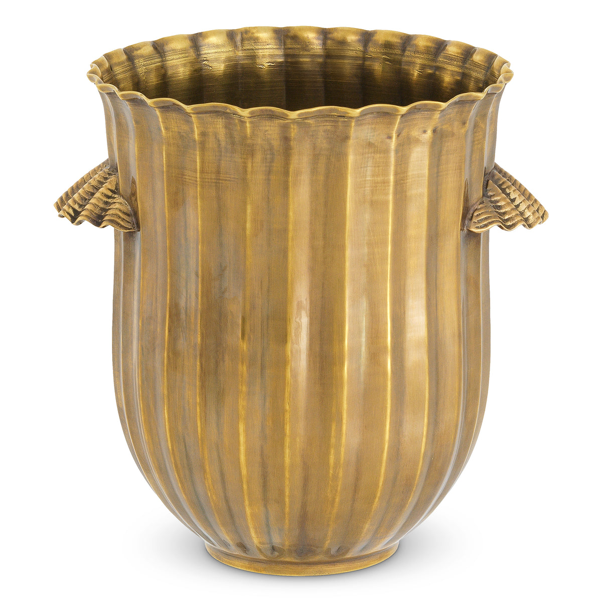 Fluted Aluminum Wine Cooler Sutera | Eichholtzmh.com
