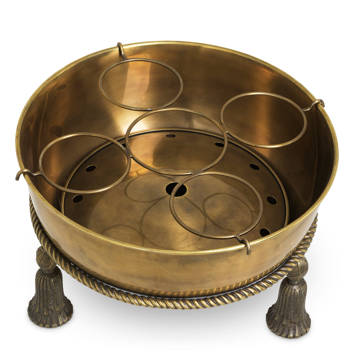 Brass Champagne Cooler Tassel | Eichholtzmh.com