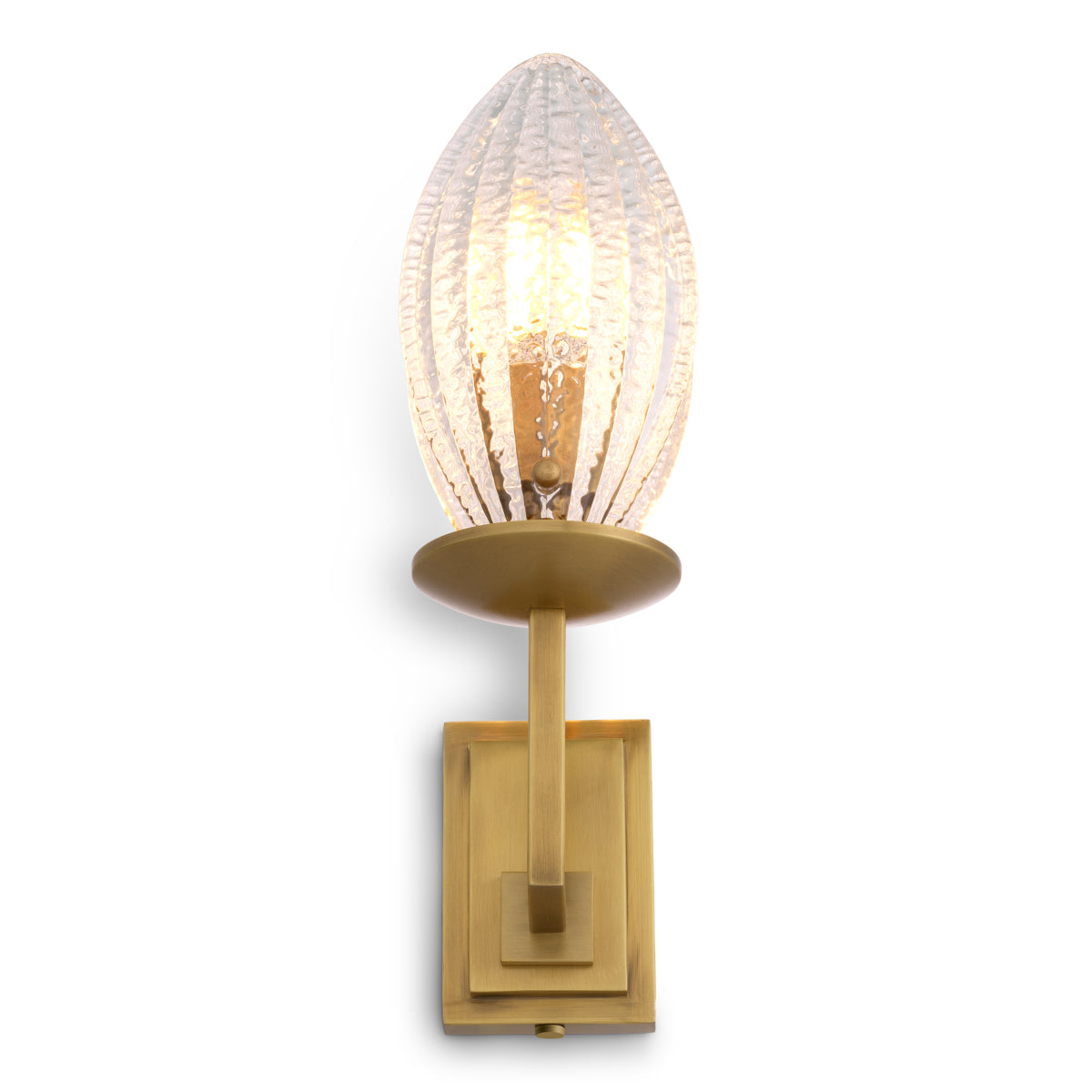 Ribbed Glass Wall Lamp Persephone | Eichholtzmh.com
