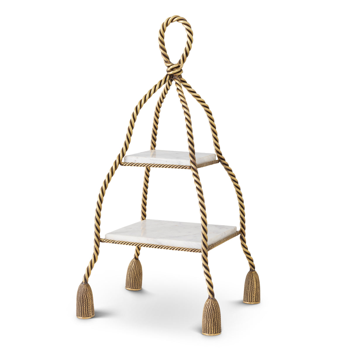 Marble 2-Tier Cake Stand Vanelle | Eichholtzmh.com