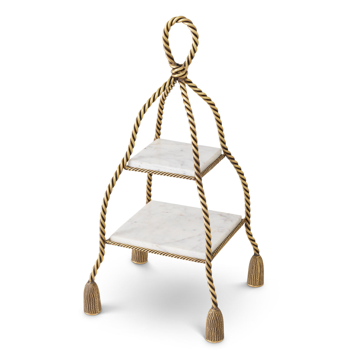 Marble 2-Tier Cake Stand Vanelle | Eichholtzmh.com