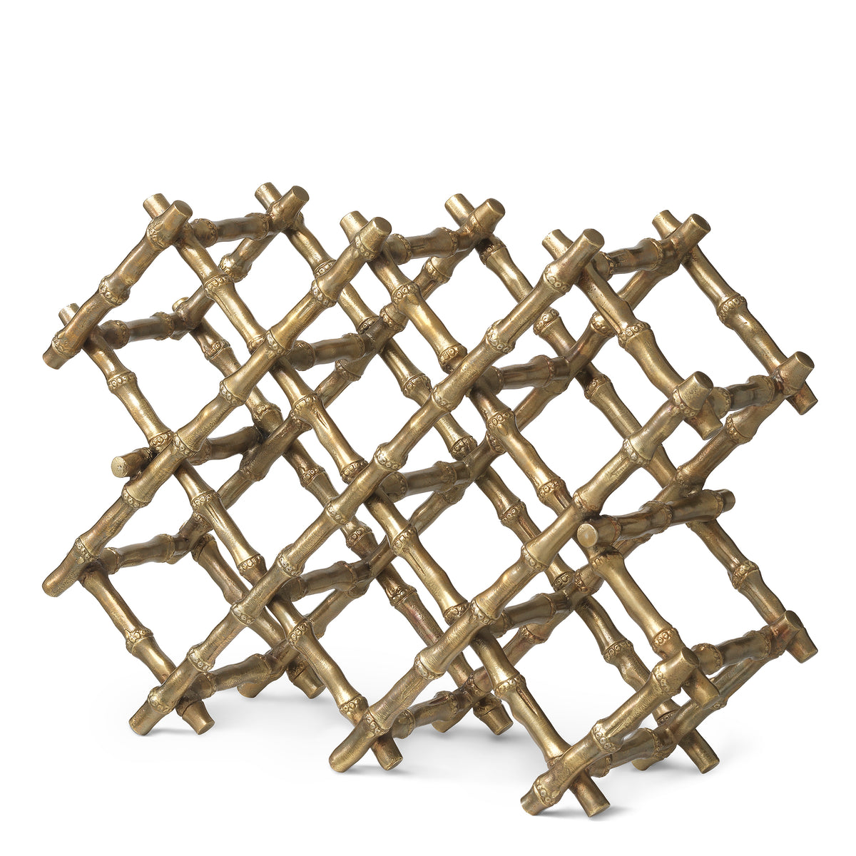 Vintage Brass Wine Rack Sassari | Eichholtzmh.com