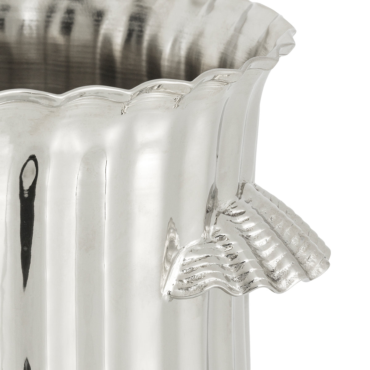 Fluted Aluminum Wine Cooler Sutera | Eichholtzmh.com