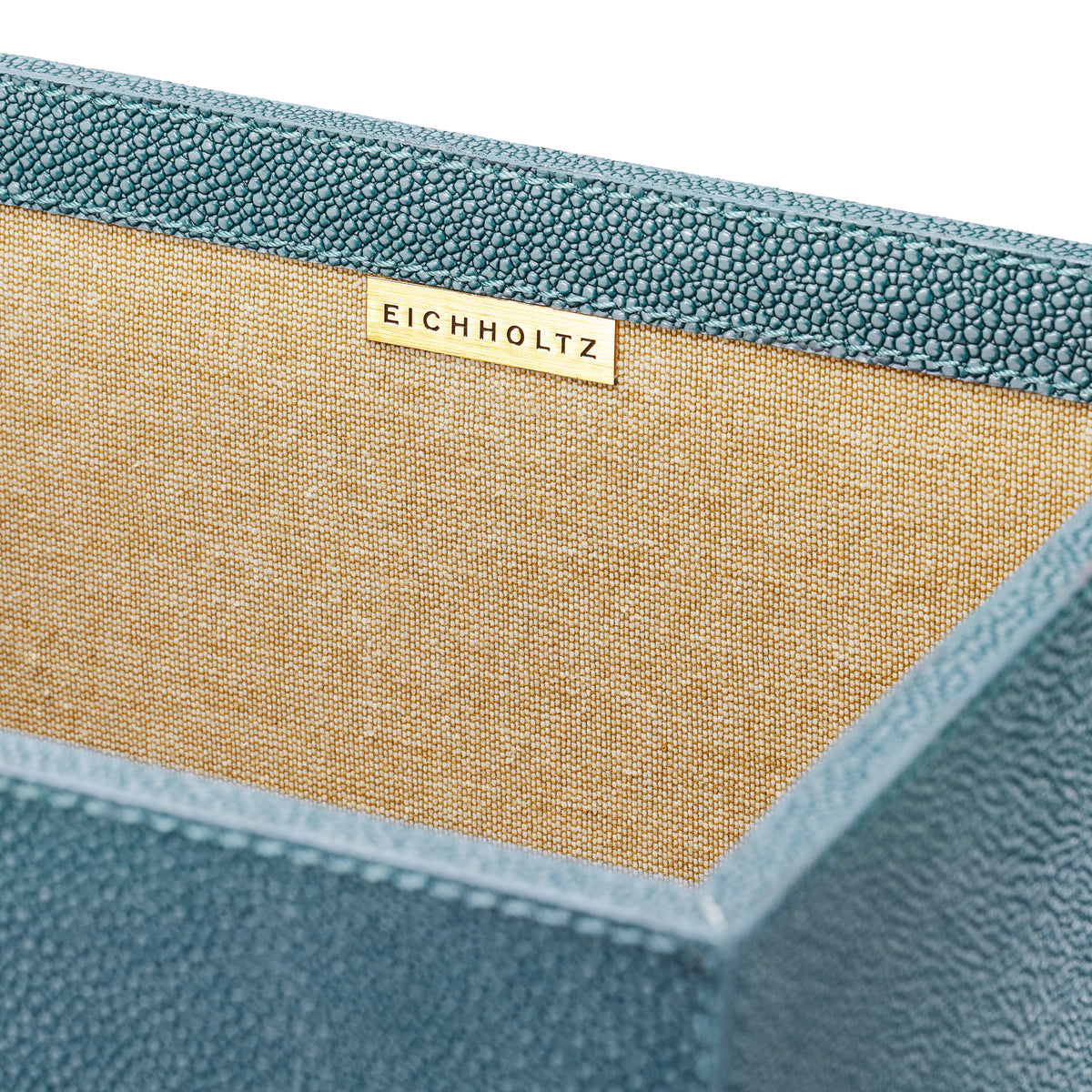 Blue Shagreen-Look Desk Set (3) Scaleo | Eichholtzmh.com