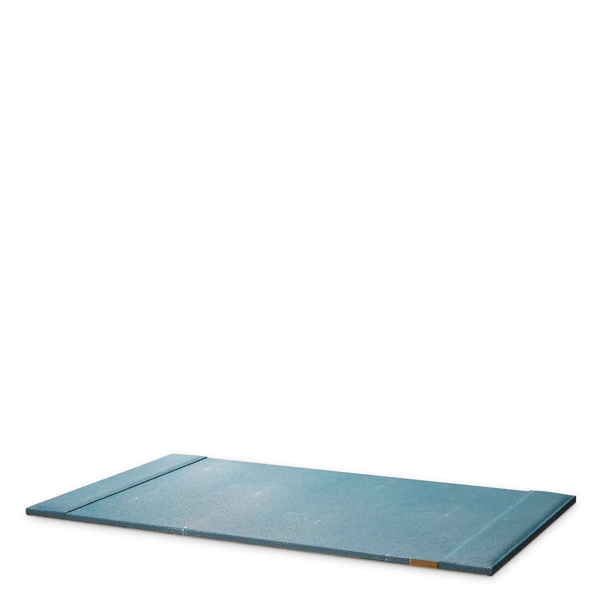 Blue Shagreen-Look Desk Blotter Scaleo | Eichholtzmh.com