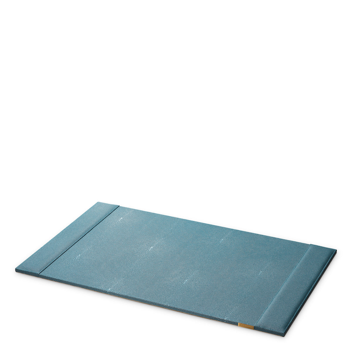Blue Shagreen-Look Desk Blotter Scaleo | Eichholtzmh.com