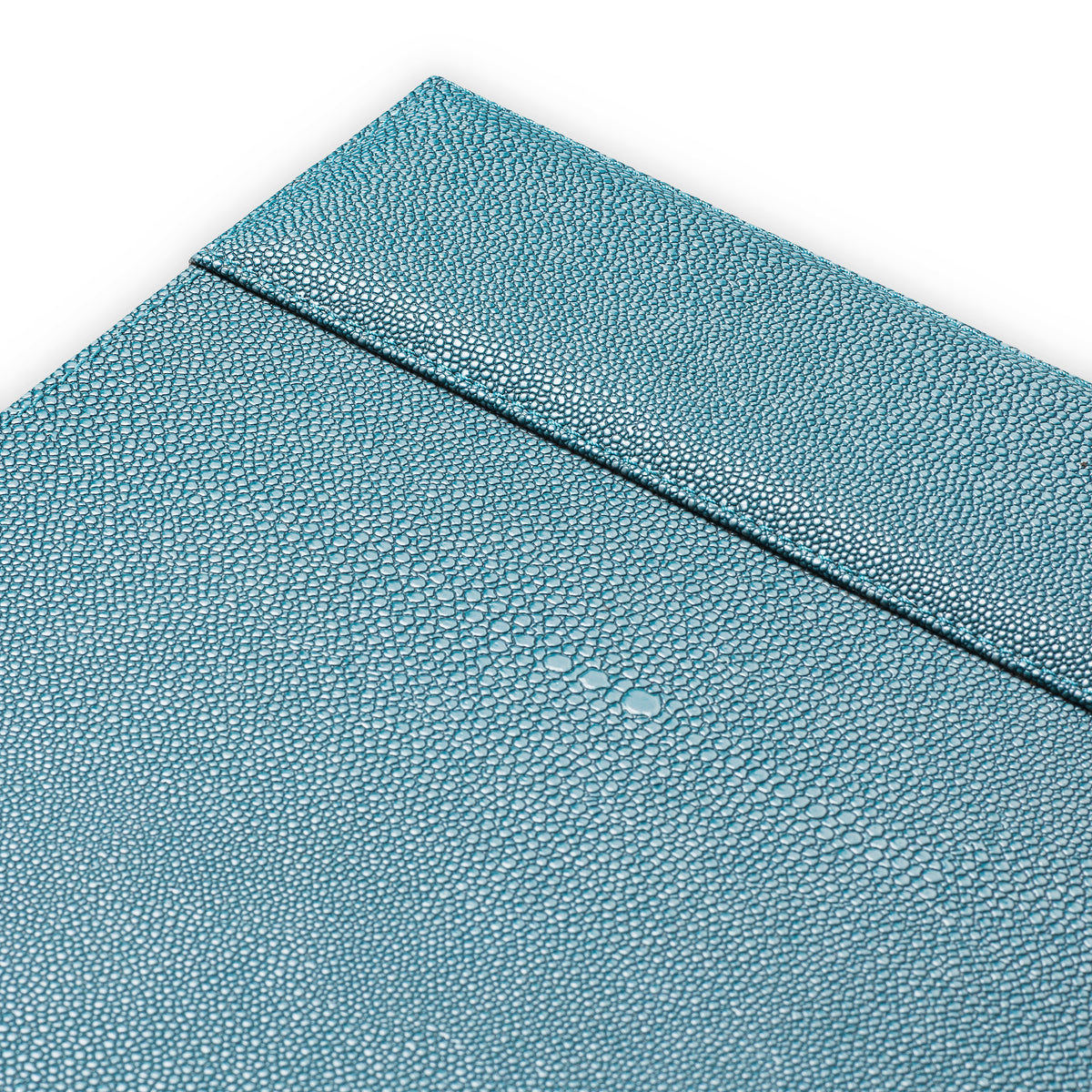 Blue Shagreen-Look Desk Blotter Scaleo | Eichholtzmh.com