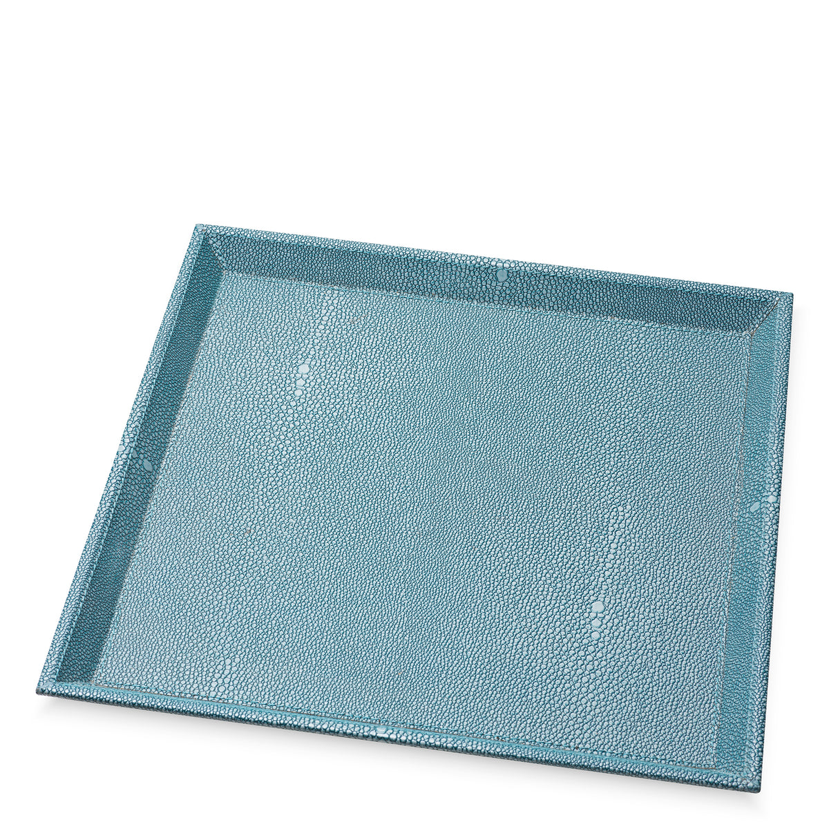 Blue Shagreen-Look Desk Tray Scaleo | Eichholtzmh.com