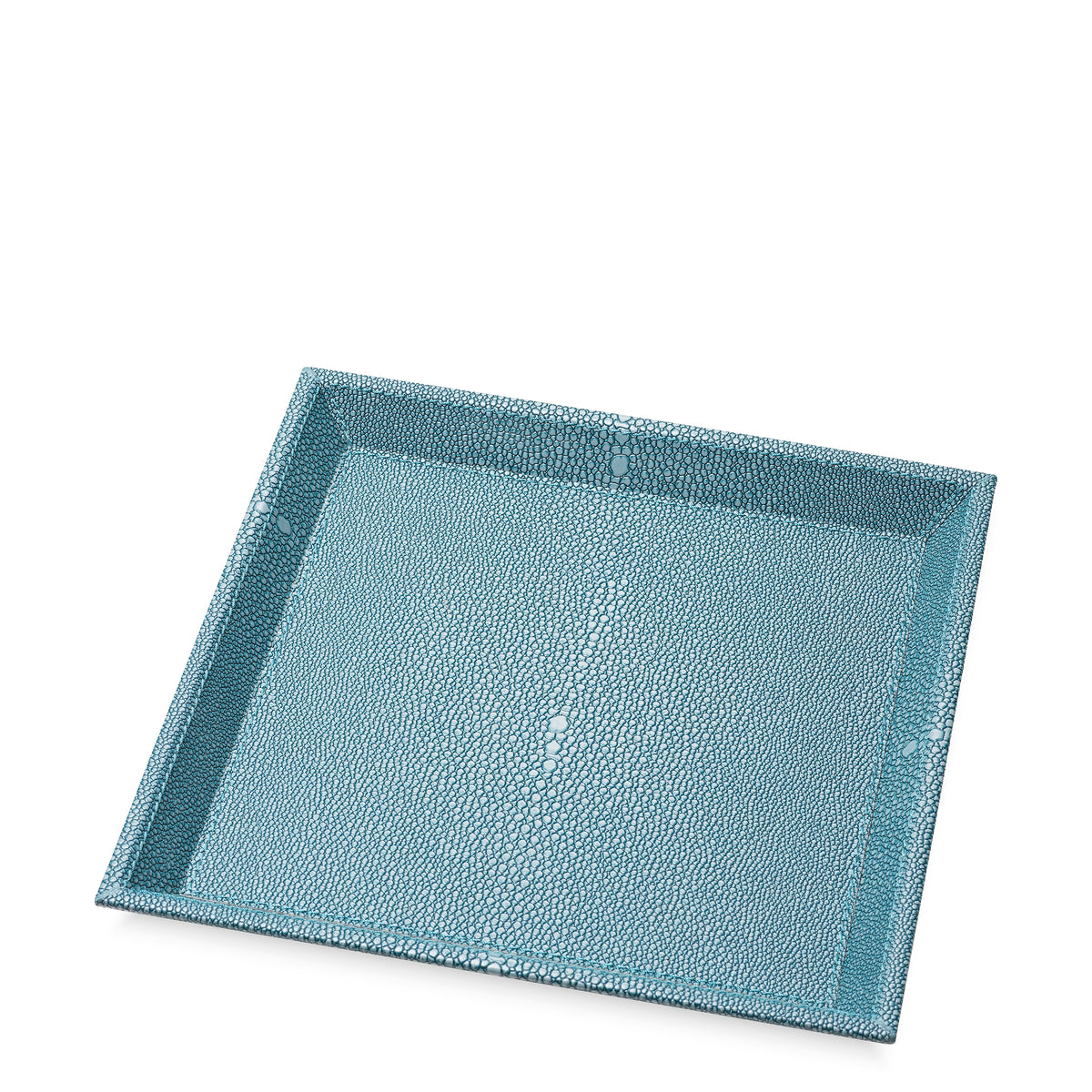 Blue Shagreen-Look Desk Tray Scaleo | Eichholtzmh.com