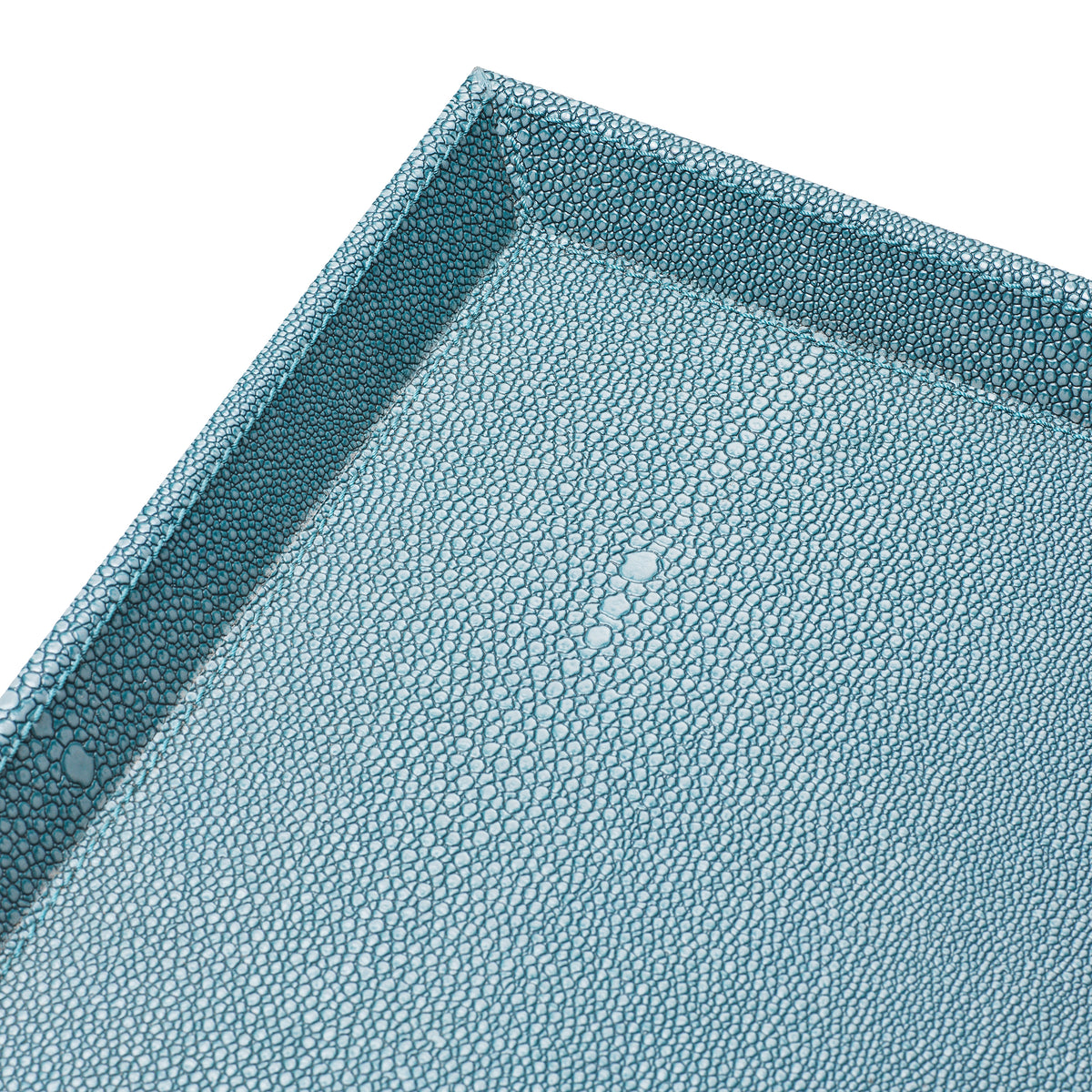 Blue Shagreen-Look Desk Tray Scaleo | Eichholtzmh.com