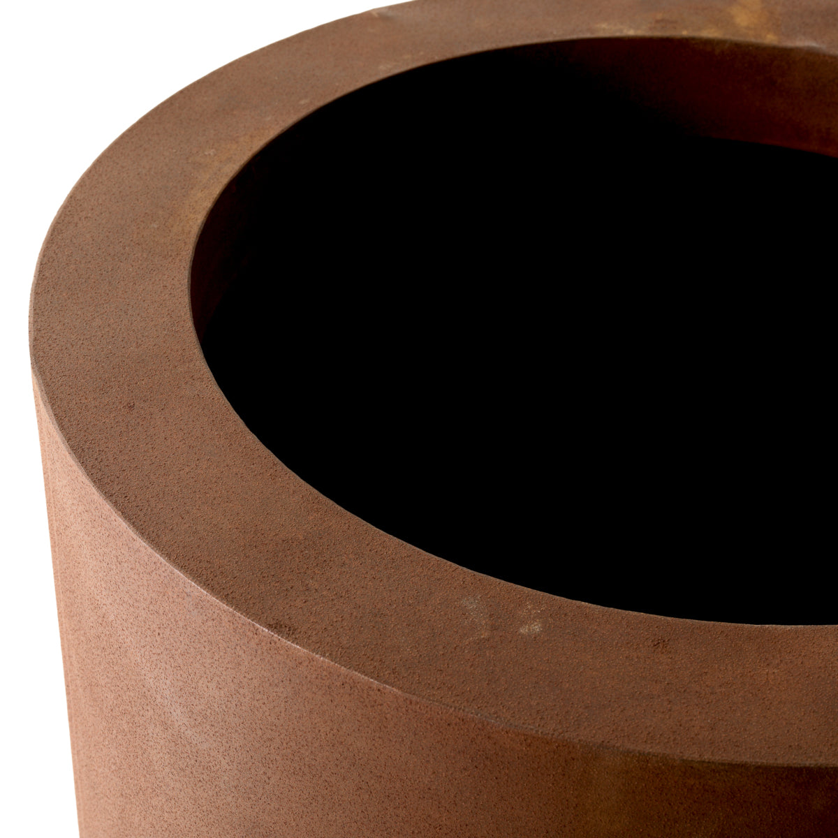 Weathering Steel Planter S Jasper  | Eichholtz Manhattan