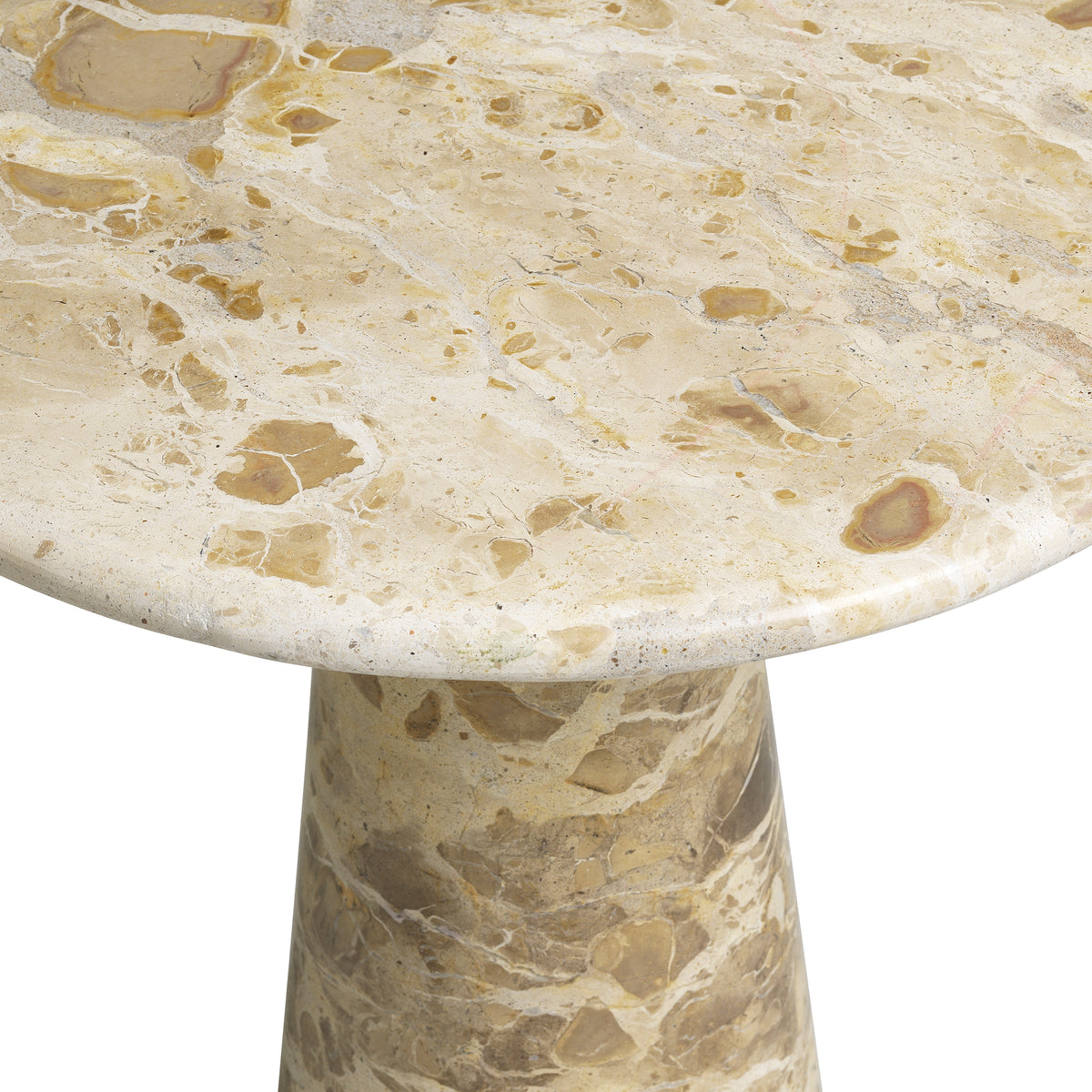 Brown Marble Side Table Adriana | Eichholtzmh.com