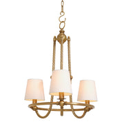 Twisted Vintage Brass Chandelier Vienna | Eichholtzmh.com