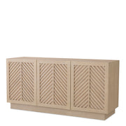 Oak Herringbone 3-Door Dresser Elvador | Eichholtzmh.com