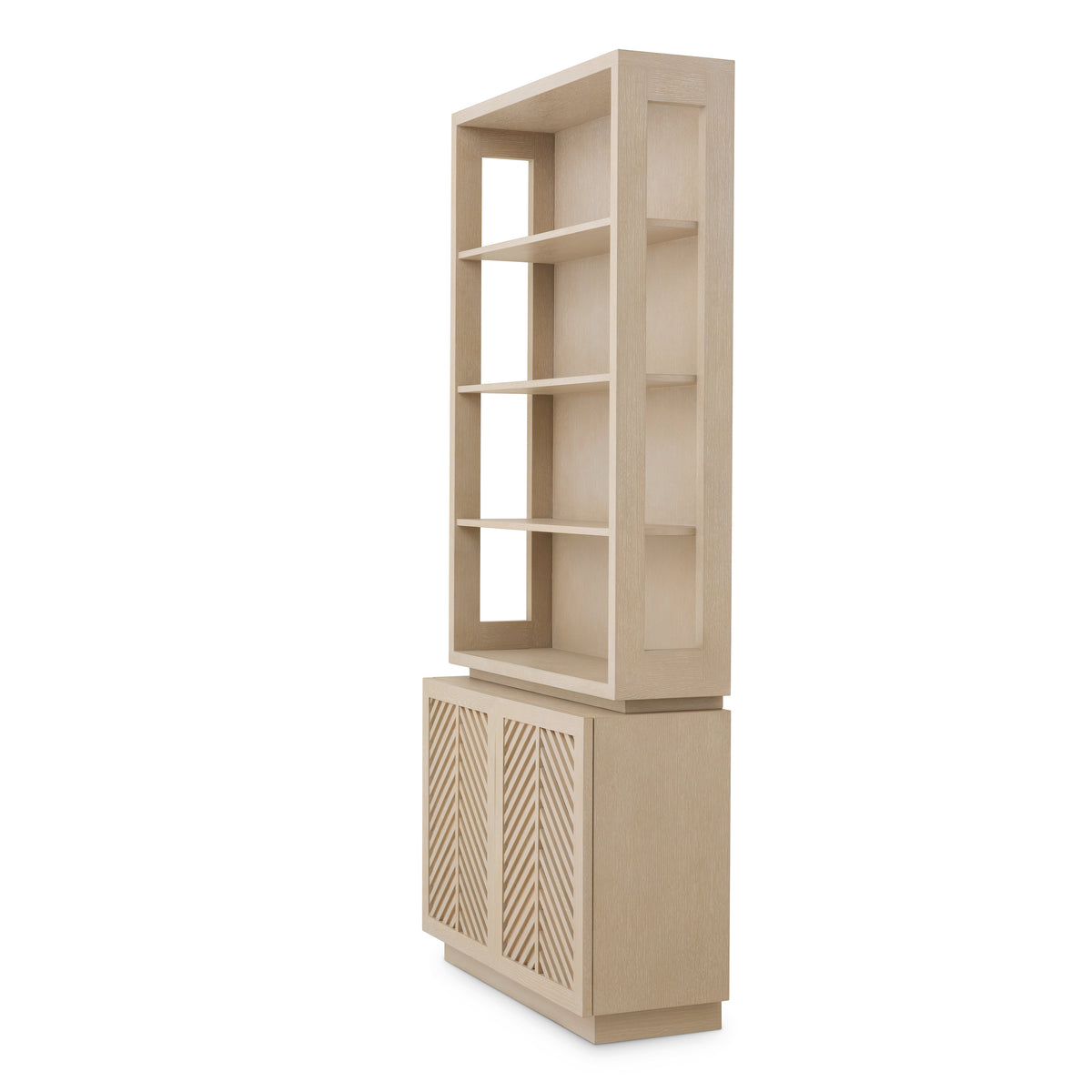 Oak Herringbone Cabinet Elvador | Eichholtzmh.com