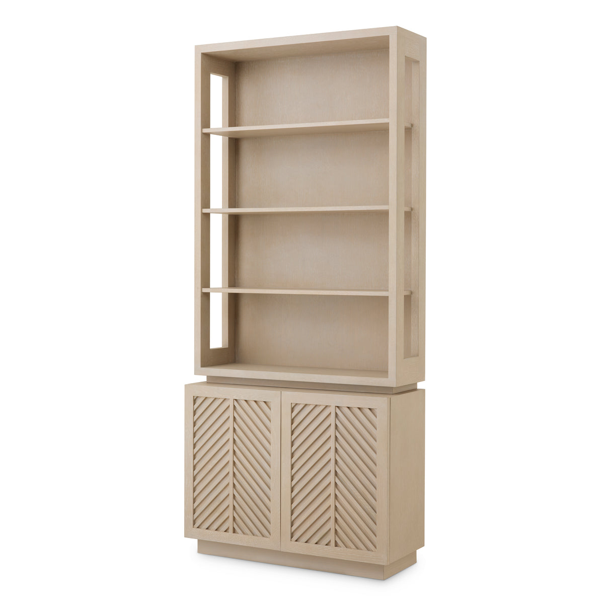 Oak Herringbone Cabinet Elvador | Eichholtzmh.com