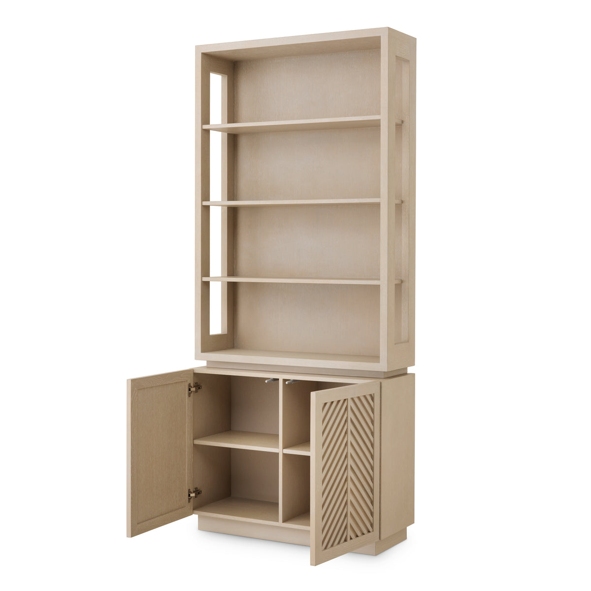 Oak Herringbone Cabinet Elvador | Eichholtzmh.com