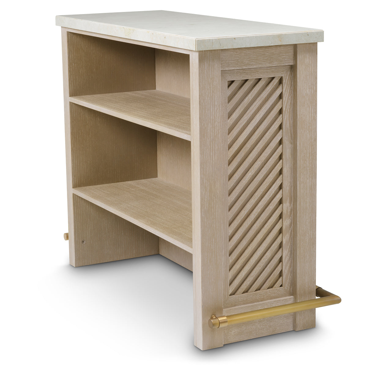 Herringbone Oak Bar Cabinet Elvador | Eichholtzmh.com