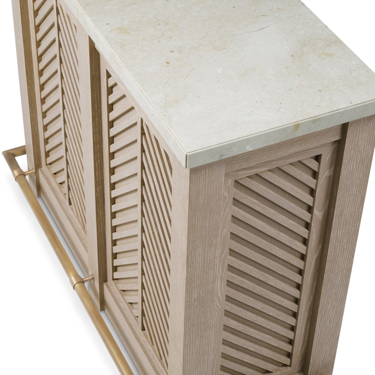 Herringbone Oak Bar Cabinet Elvador | Eichholtzmh.com