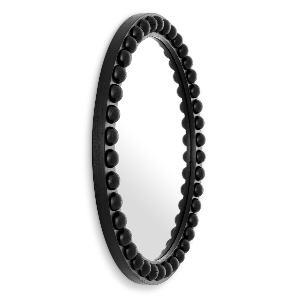 Round Wooden Framed Mirror Kenton | Eichholtzmh.com