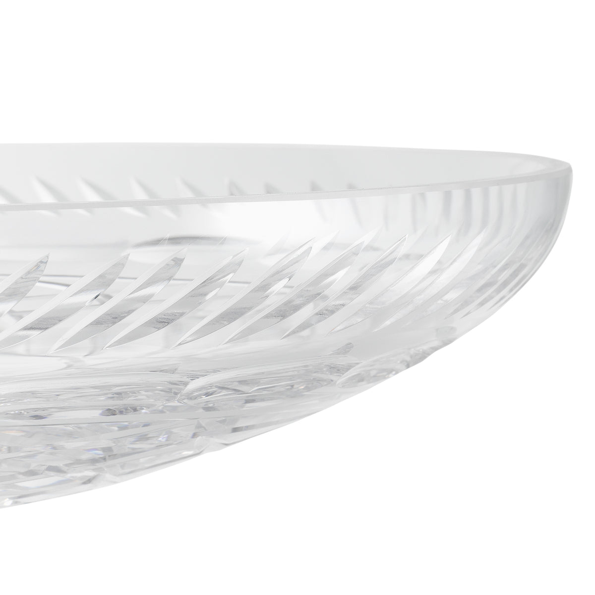 Herringbone Clear Glass Bowl Orsay | Eichholtzmh.com