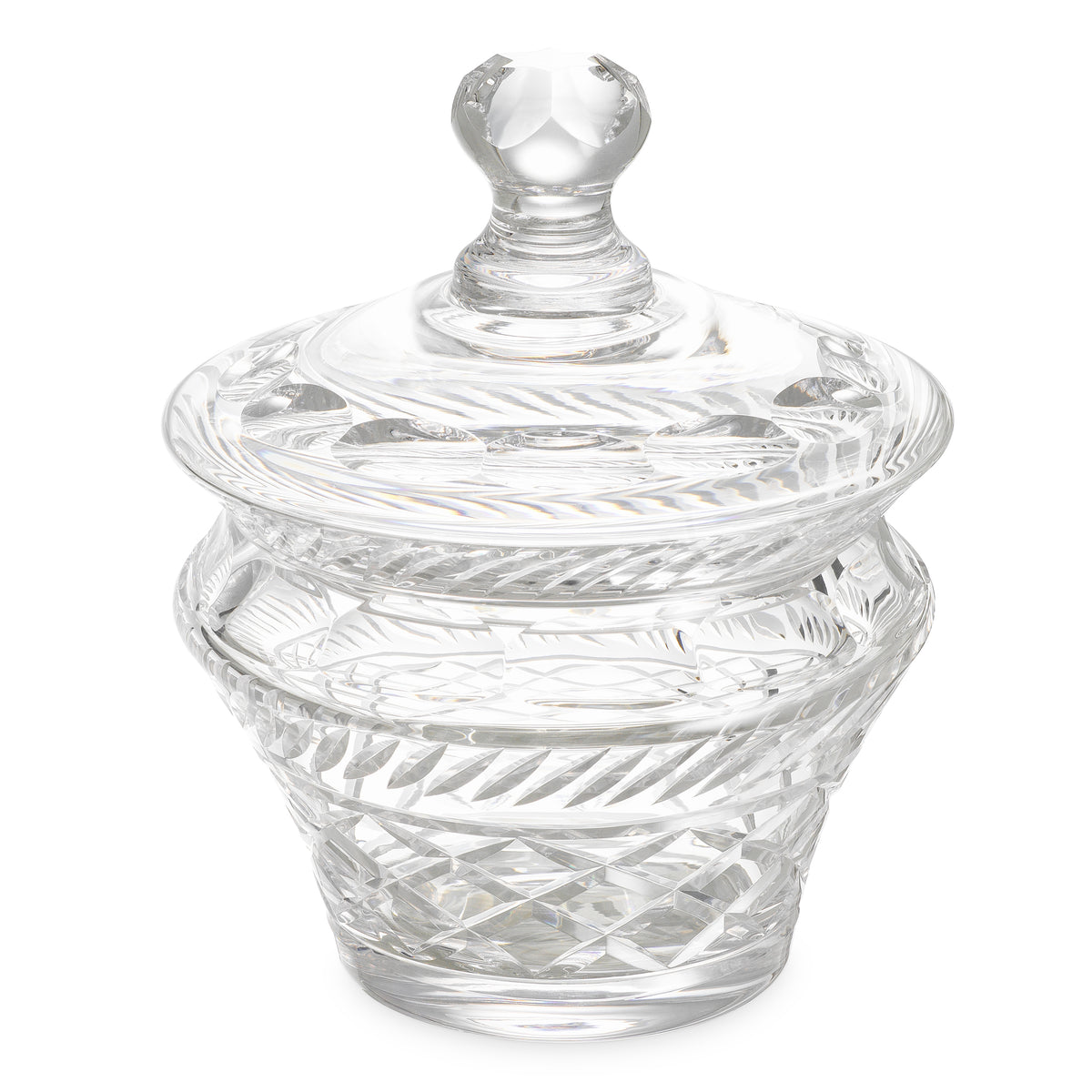 Clear Glass Lidded Jar Cortham | Eichholtzmh.com