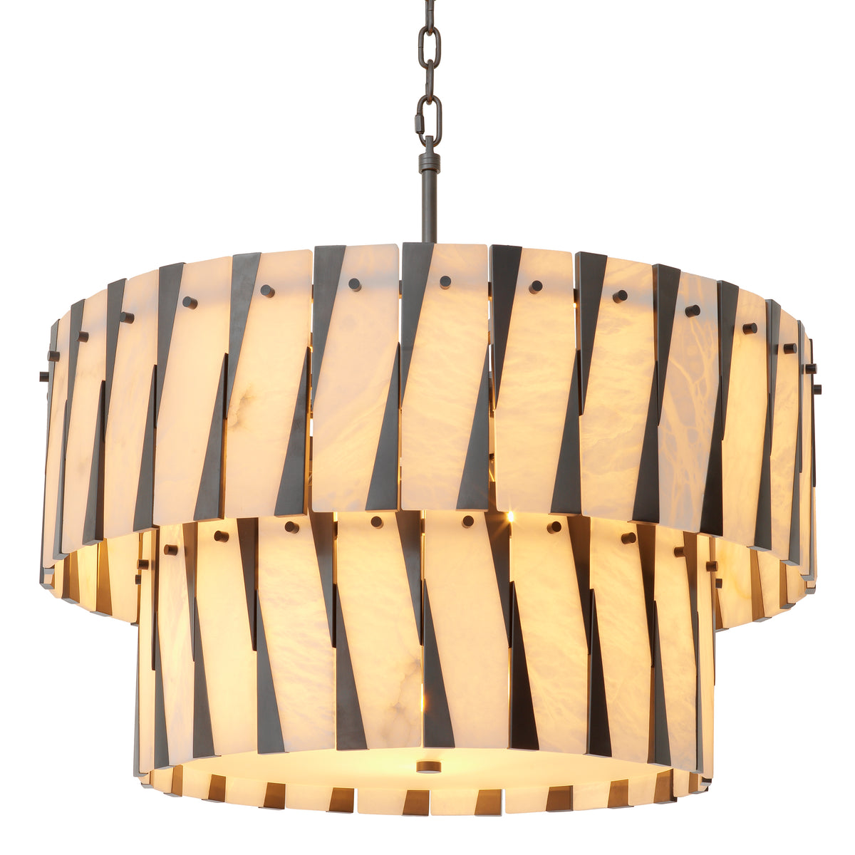 Tiered Alabaster Chandelier Rivington | Eichholtzmh.com