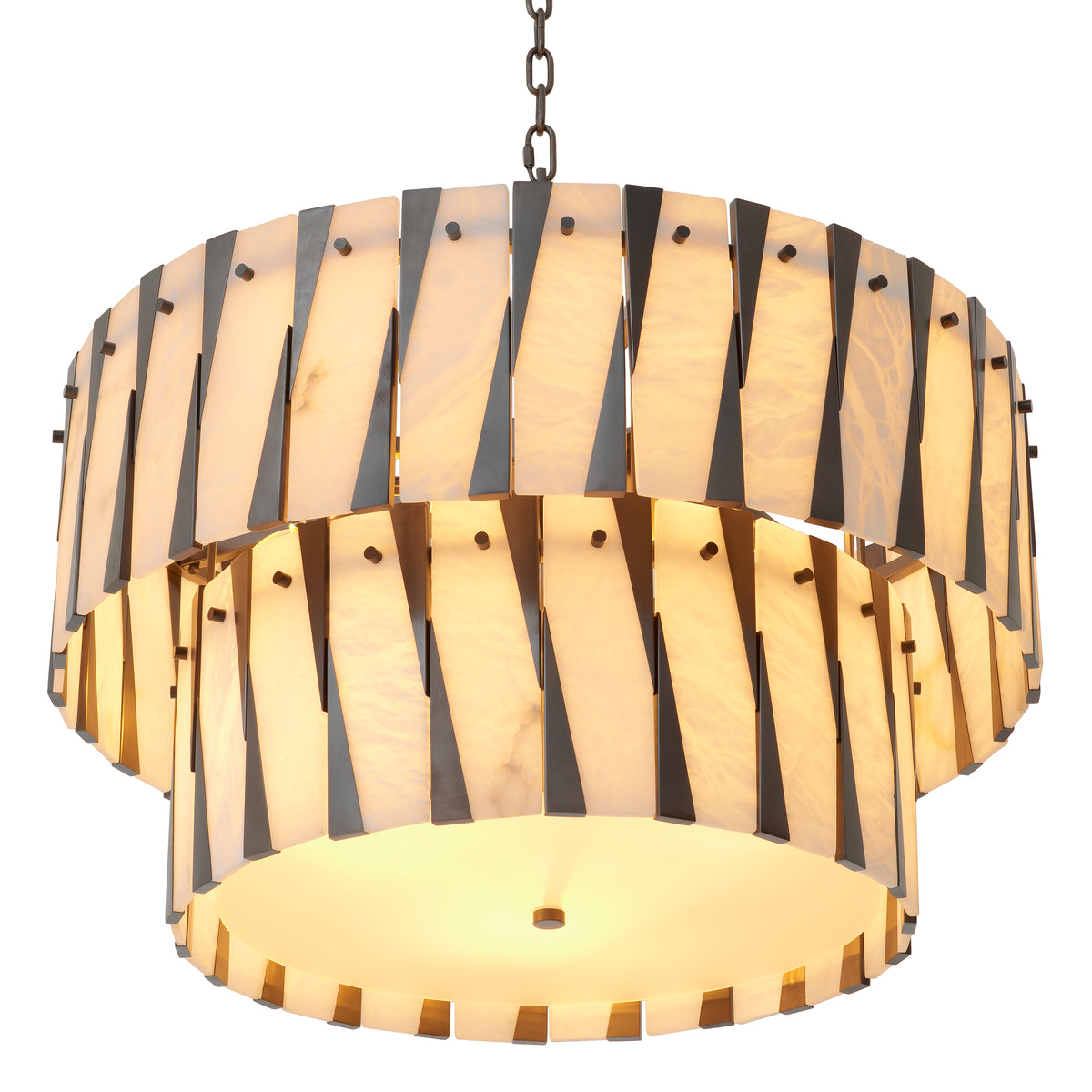 Tiered Alabaster Chandelier Rivington | Eichholtzmh.com