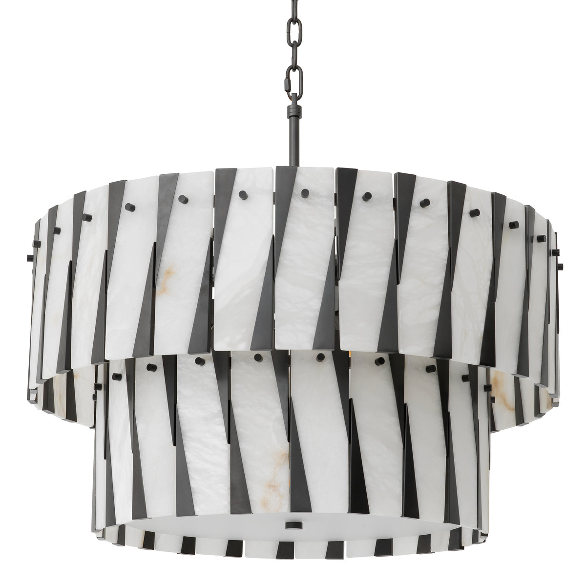 Tiered Alabaster Chandelier Rivington | Eichholtzmh.com
