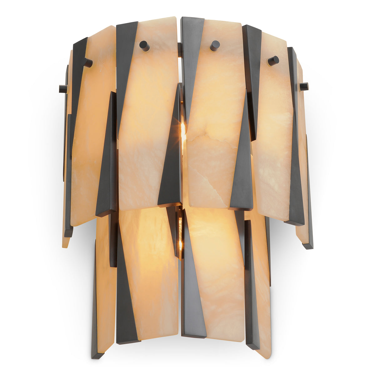 Tiered Alabaster Wall Lamp Rivington | Eichholtzmh.com