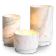 Green Onyx Tealight Holder Leonidas (3) | Eichholtz Manhattan