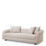 Gray Curved 3-Seater Sofa Avenza | Eichholtzmh.com