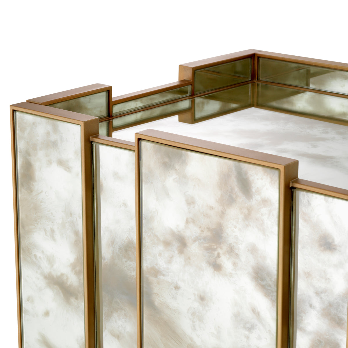 Brushed Brass Nightstand Nottingham | Eichholtzmh.com