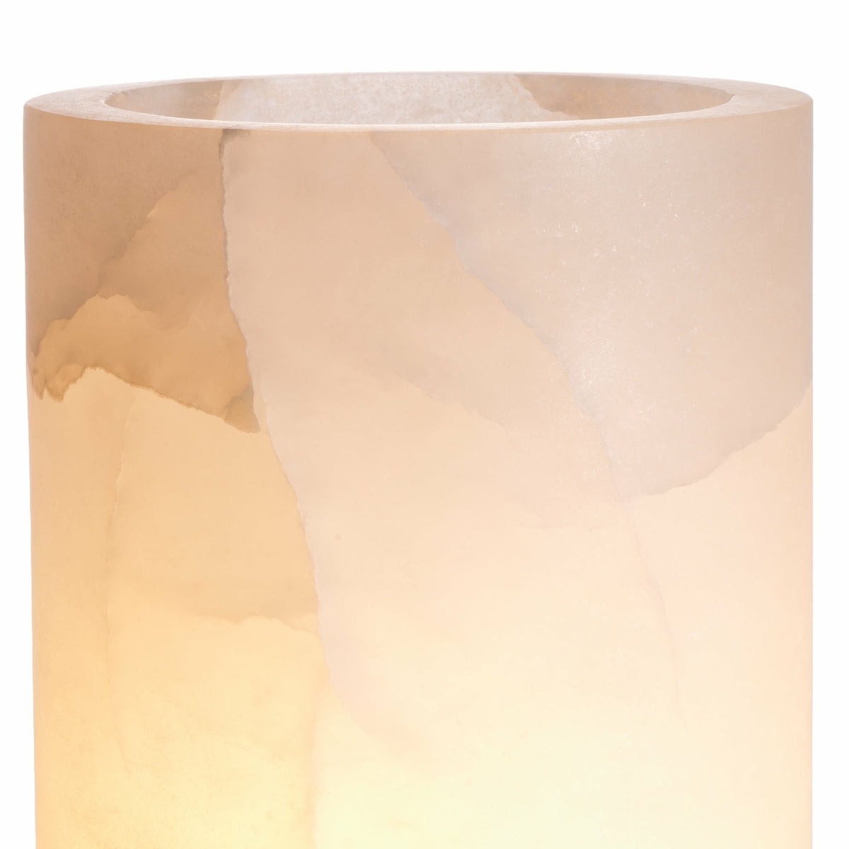 Cylindrical Alabaster Table Lamp Mercer | Eichholtzmh.com