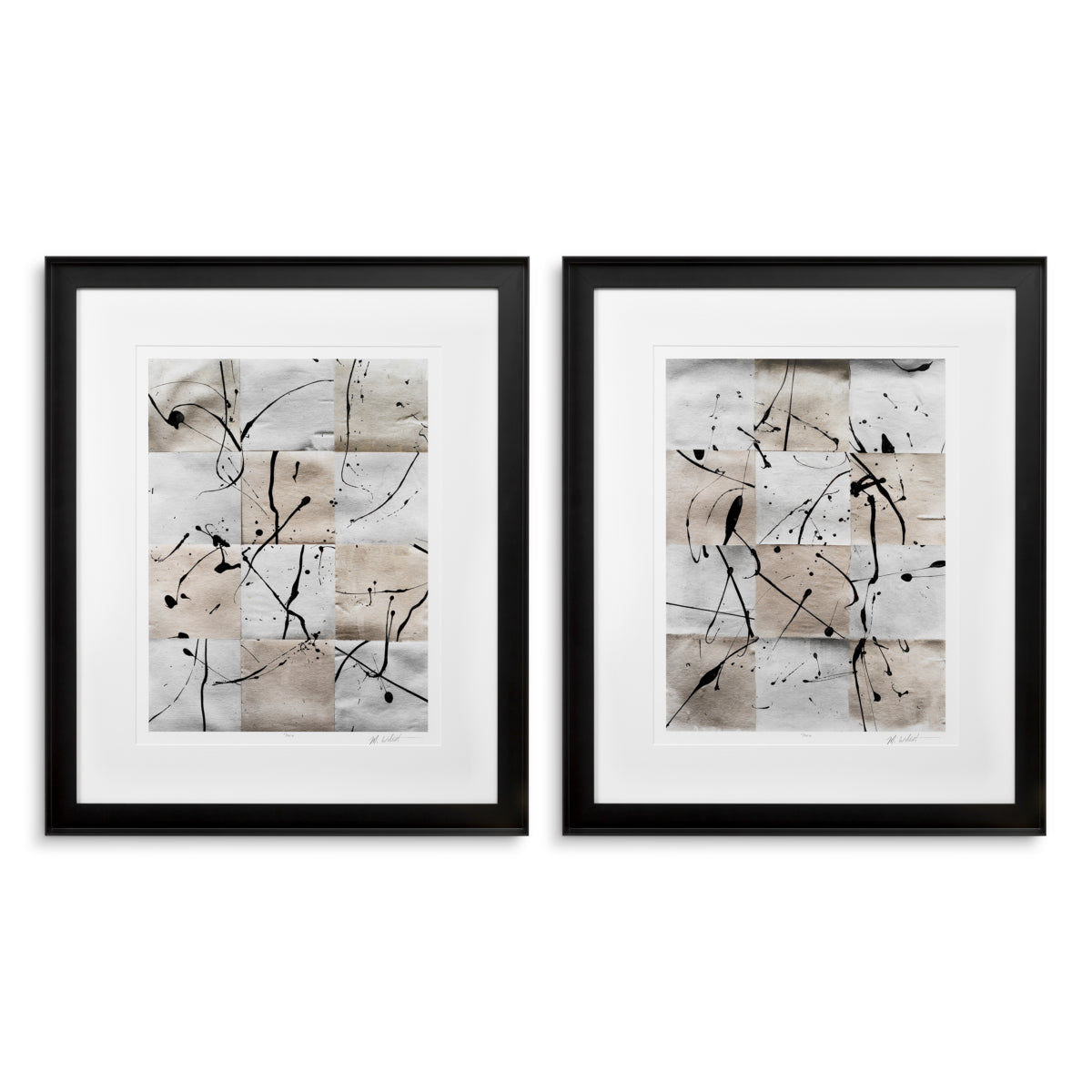 Ink Casting Prints (2) by Michael Willett | Eichholtzmh.com