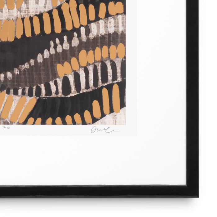 Print Metallic Undulation by June Erica Vess set of 2