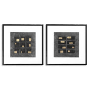 Black Squares Prints (2) by Michael Willett | Eichholtzmh.com