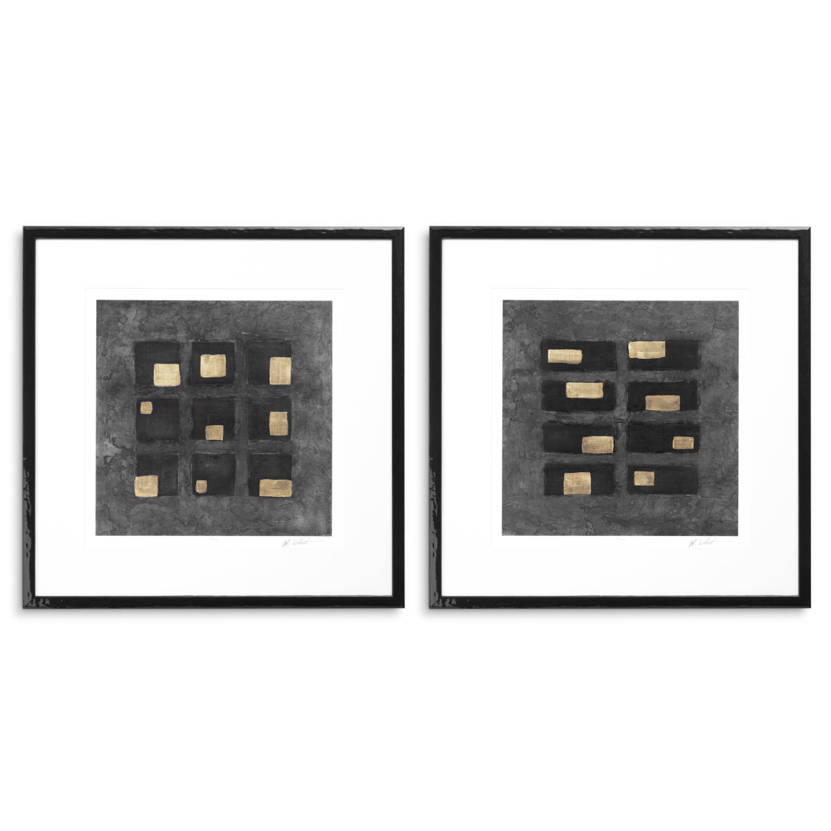 Black Squares Prints (2) by Michael Willett | Eichholtzmh.com