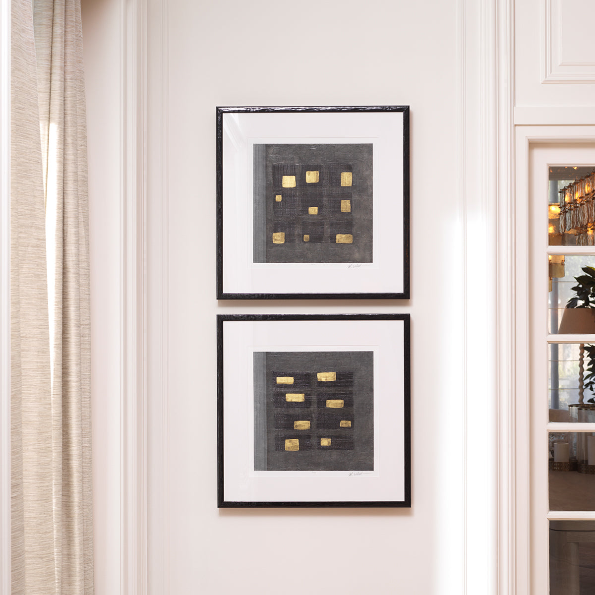 Black Squares Prints (2) by Michael Willett | Eichholtzmh.com