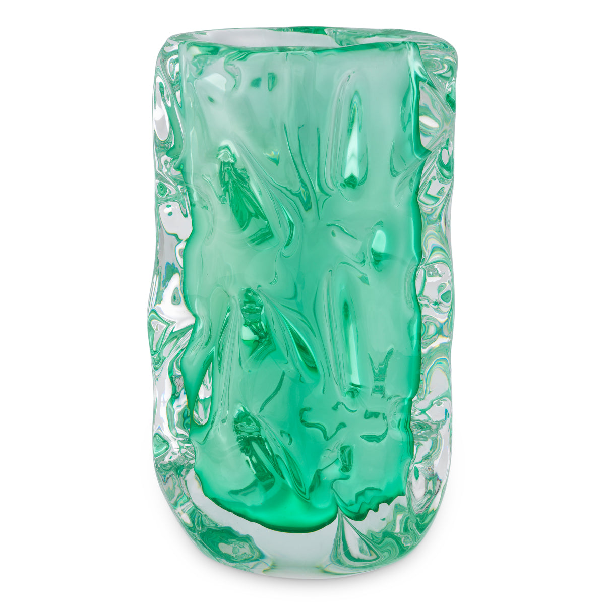 Green Hand-blown Glass Vase Avoir | Eichholtzmh.com