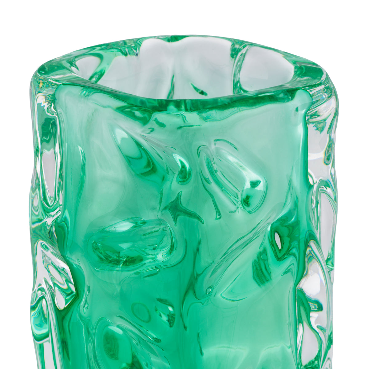 Green Hand-blown Glass Vase Avoir | Eichholtzmh.com