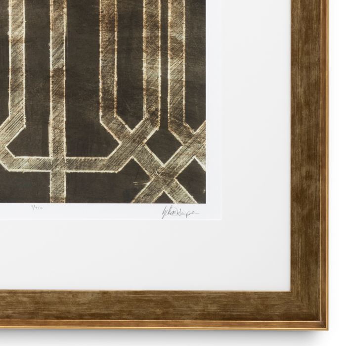 Print Trellis Pattern by Ethan Harper II set of 2