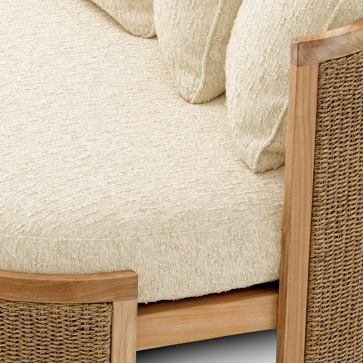 Cushioned Rattan-Look Outdoor Sofa Marenzo | Eichholtzmh.com