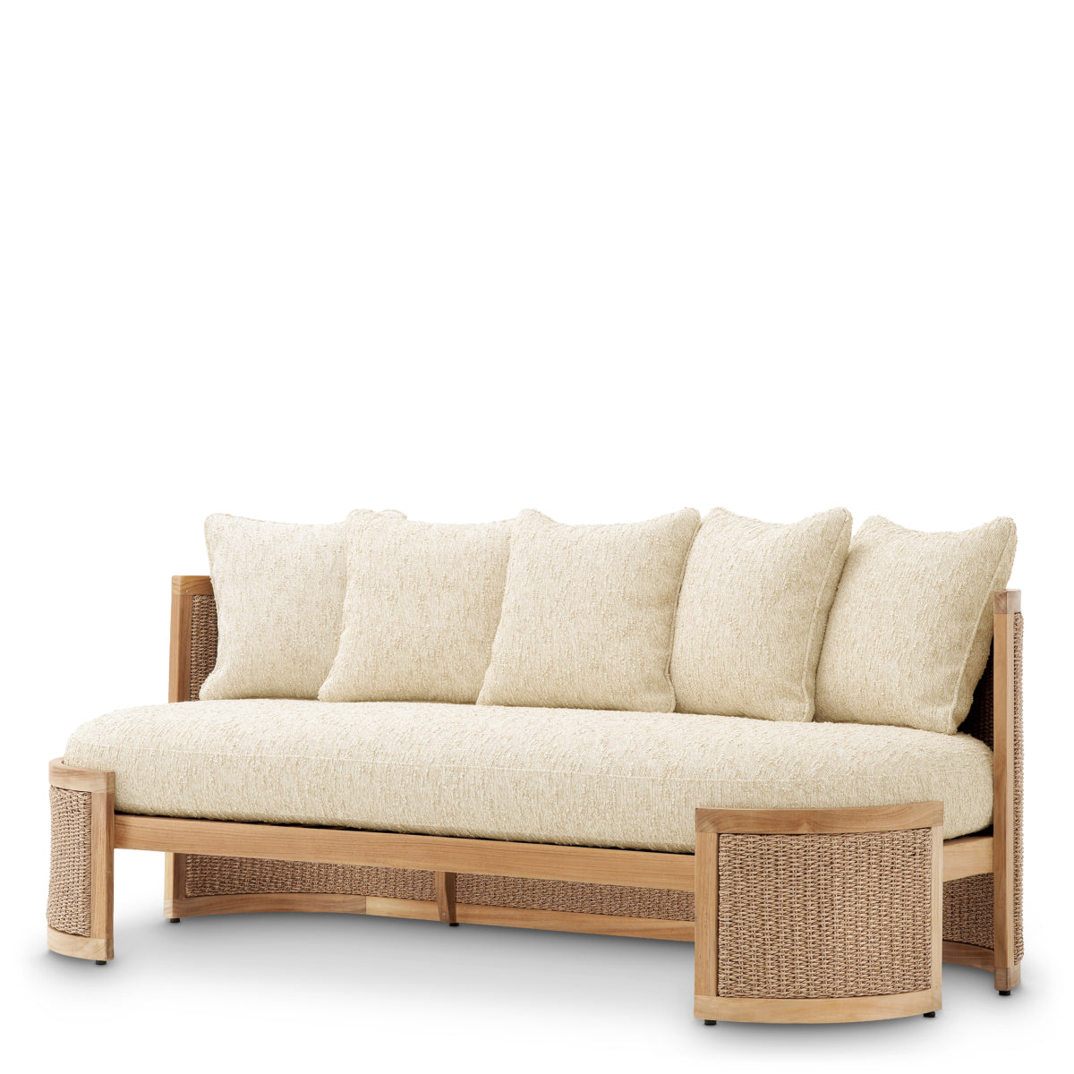 Cushioned Rattan-Look Outdoor Sofa Marenzo | Eichholtzmh.com