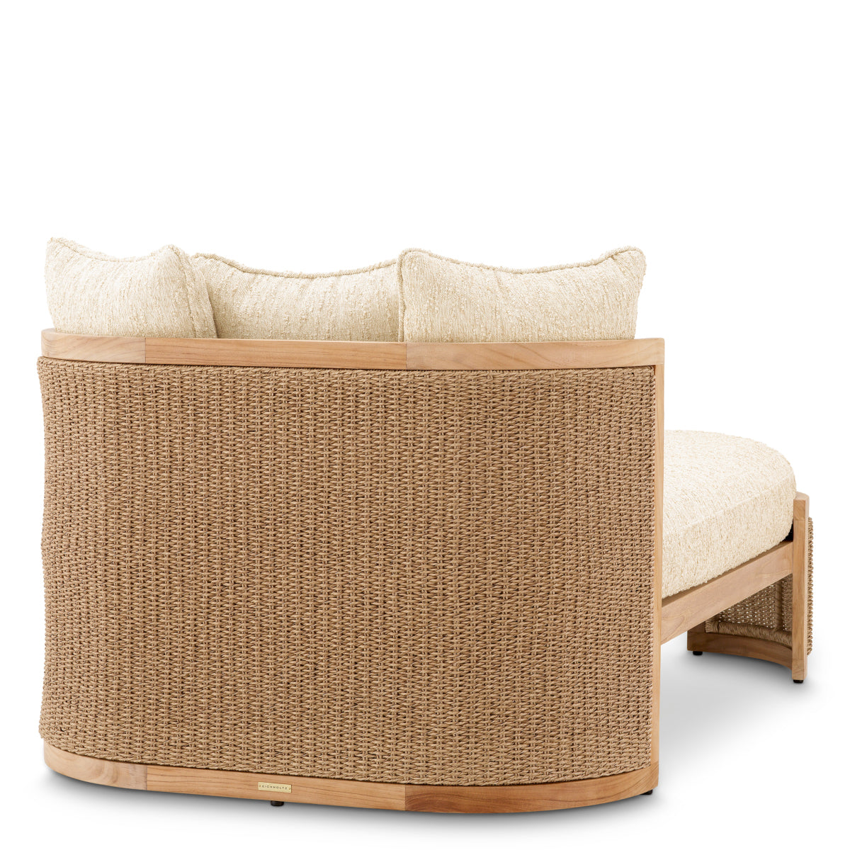 Cushioned Rattan-Look Outdoor Daybed Marenzo | Eichholtzmh.com